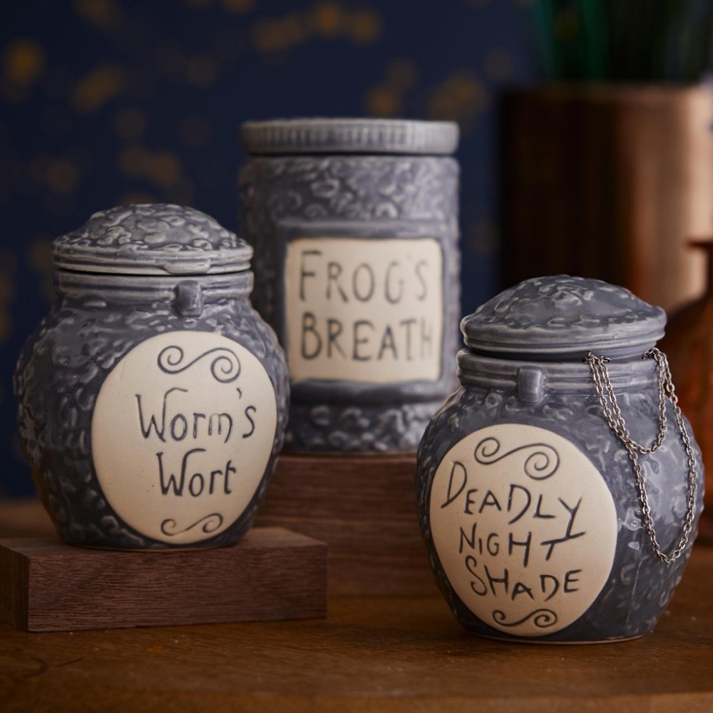 Disney's The Nightmare Before Christmas 3-Piece Trinket Jar Set